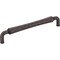 Jeffrey Alexander 160 mm Center-to-Center Distressed Oil Rubbed Bronze Barrel Bremen 2 Cabinet Pull 537-160DMAC - alternate 1